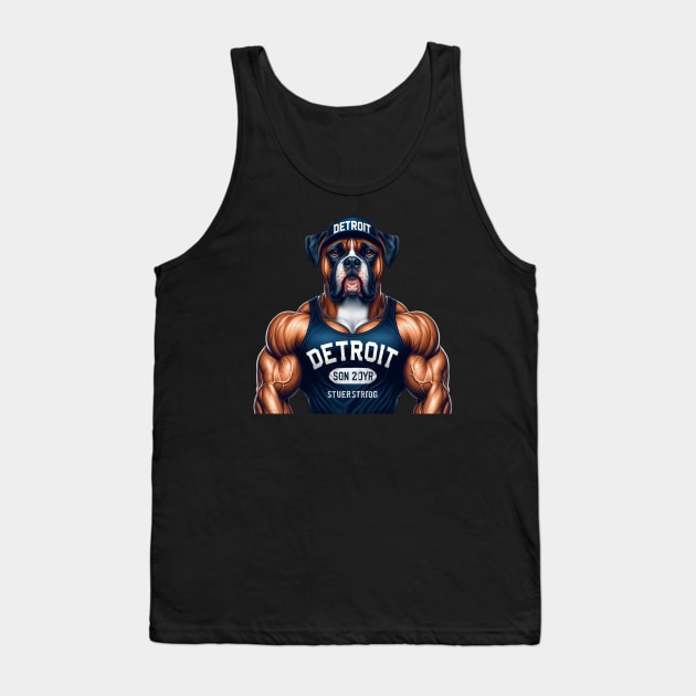 Detroit Gym Tank Top by Americansports